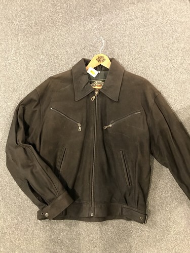 Skandal lederjacke braun mit - skandal,
