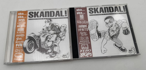 2er set skandal ska band - skandal,