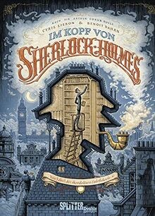 Kopf von sherlock holmes - sherlock,