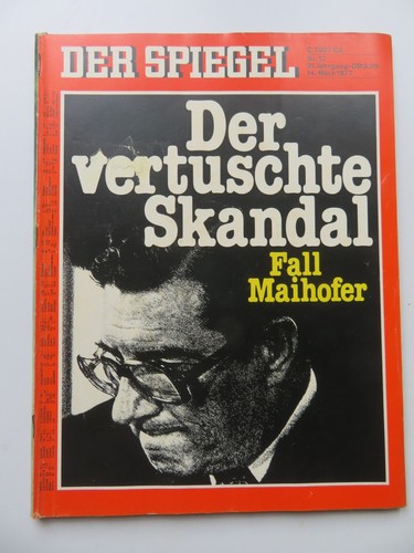 Der spiegel 1977 - spiegel, inhalt