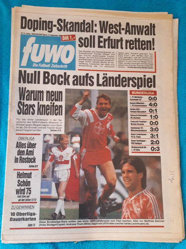 Fuwo 1990 doping - fuwo, nr.37/1990--doping