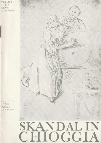 Programmheft carlo goldoni - carlo,